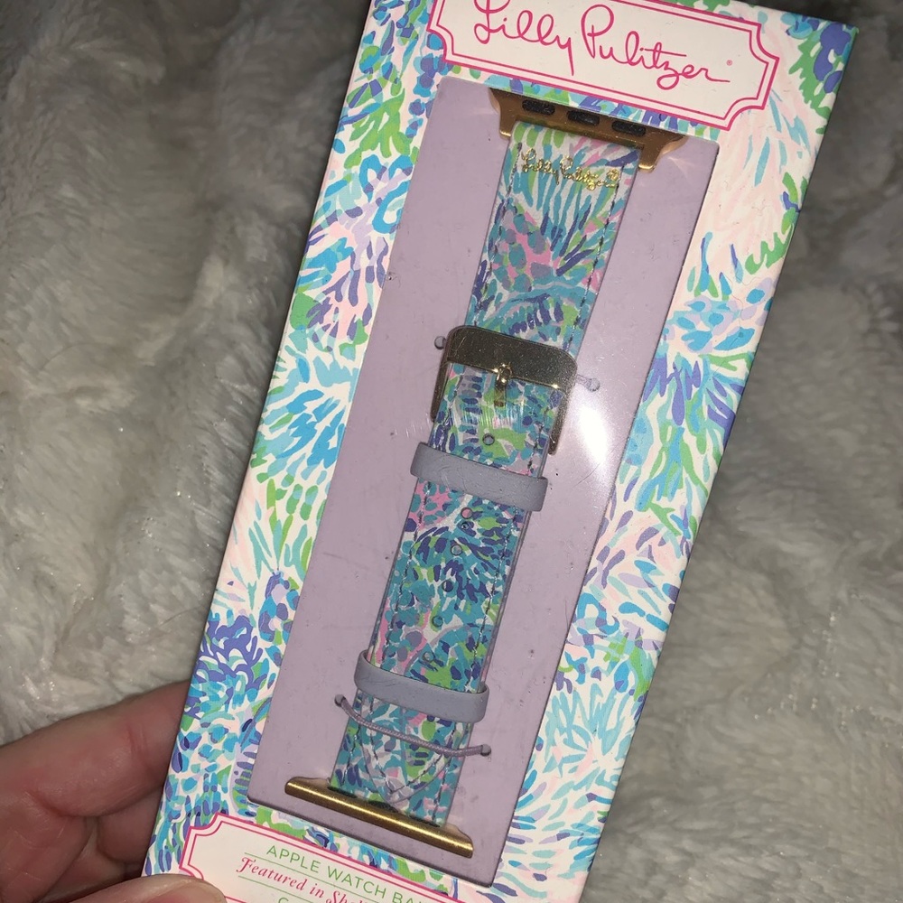 BRAND NEW IN BOX 38-40mm Leather Apple Watch Band